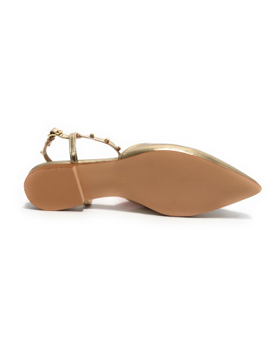 Scarpe donna sandalo Gold&gold ecopelle oro DS25GG05 GD245