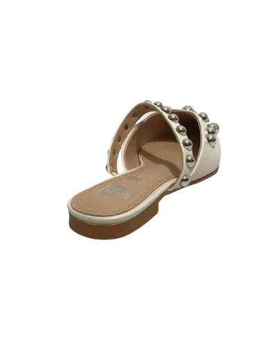Scarpe donna sandalo Gold&gold ecopelle bianco DS25GG04 GD237