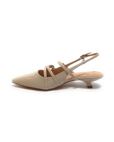 Scarpe donna sandalo Gold&gold ecopelle beige DS25GG08 G018