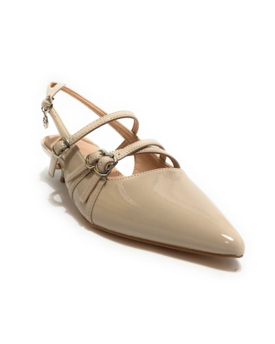 Scarpe donna sandalo Gold&gold ecopelle beige DS25GG08 G018