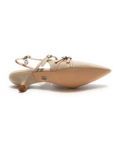 Scarpe donna sandalo Gold&gold ecopelle beige DS25GG08 G018