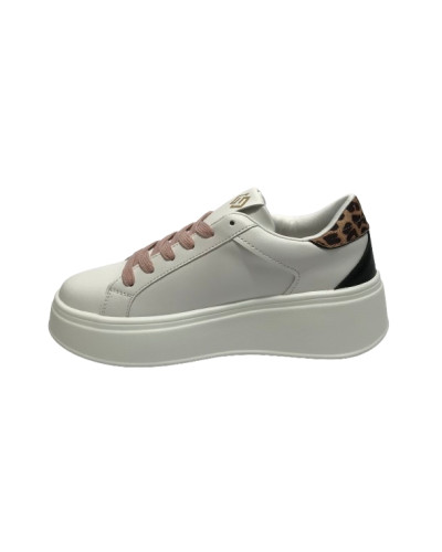 Sneaker donna Gold&gold bianco/ leopard DS25GG11 GB948