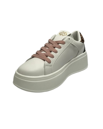 Sneaker donna Gold&gold bianco/ leopard DS25GG11 GB948