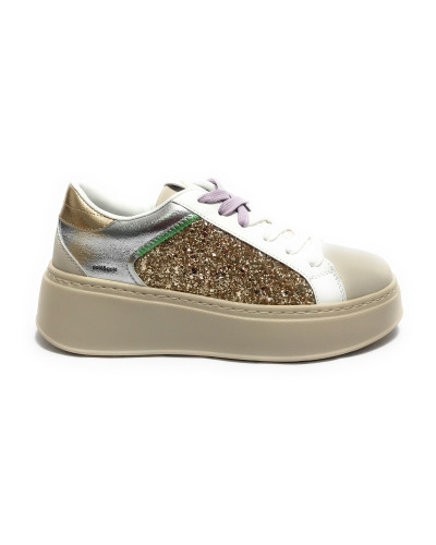 Sneaker donna Gold&gold beige/ oro DS25GG16 GB948