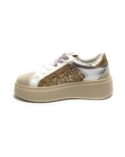 Sneaker donna Gold&gold beige/ oro DS25GG16 GB948