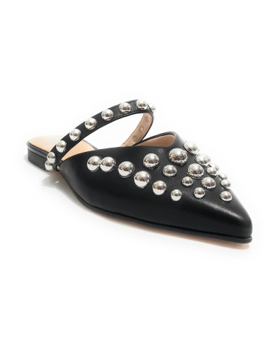 Scarpe donna sandalo Gold&gold ecopelle nero DS25GG20 GD237