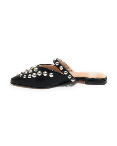 Scarpe donna sandalo Gold&gold ecopelle nero DS25GG20 GD237