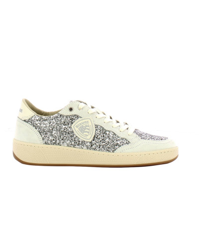 Sneaker donna Blauer Olympia glitter silver DS25BU02 S5OLYMPIA11/GLI