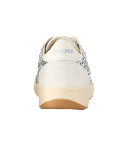 Sneaker donna Blauer Olympia glitter silver DS25BU02 S5OLYMPIA11/GLI