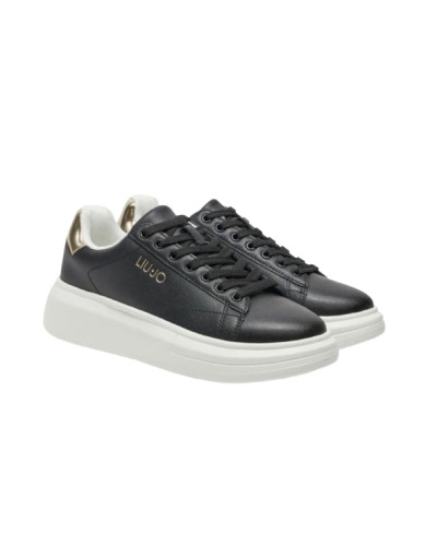 Sneaker Liu-Jo Babol 01 black/gold DS25LJ23 4F4753 PX474