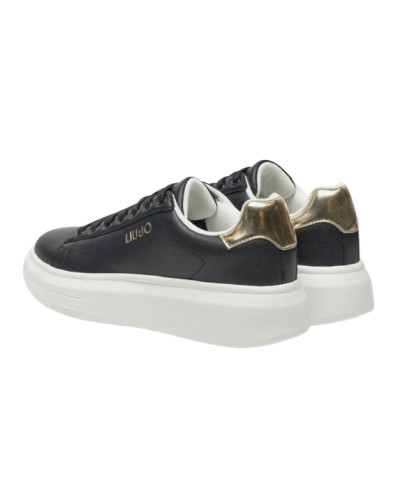 Sneaker Liu-Jo Babol 01 black/gold DS25LJ23 4F4753 PX474