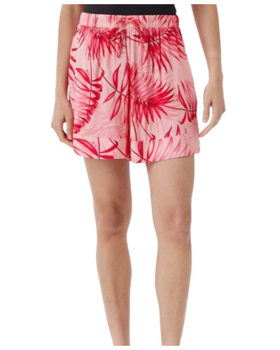 Shorts Liu Jo donna Beachwear pink palm ES25LJ20 VA5126 T2961