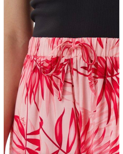 Shorts Liu Jo donna Beachwear pink palm ES25LJ20 VA5126 T2961