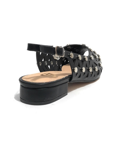 Scarpe donna sandalo Gold&gold TC 25 nero DS25GG32 GP787