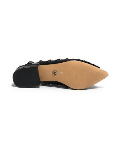 Scarpe donna sandalo Gold&gold TC 25 nero DS25GG32 GP787