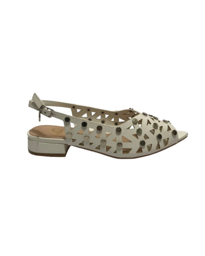 Scarpe donna sandalo Gold&gold TC 25 bianco panna DS25GG31 GP787
