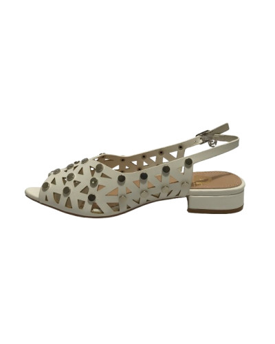 Scarpe donna sandalo Gold&gold TC 25 bianco panna DS25GG31 GP787