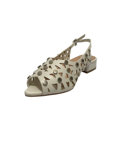 Scarpe donna sandalo Gold&gold TC 25 bianco panna DS25GG31 GP787