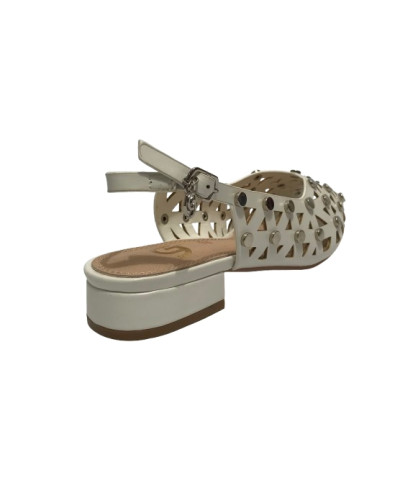 Scarpe donna sandalo Gold&gold TC 25 bianco panna DS25GG31 GP787