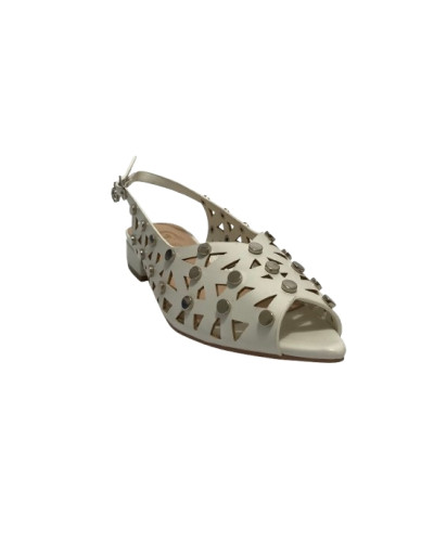 Scarpe donna sandalo Gold&gold TC 25 bianco panna DS25GG31 GP787