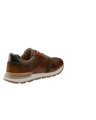Sneaker uomo Ambitious in pelle cognac US25AM02 13905A_6584AM