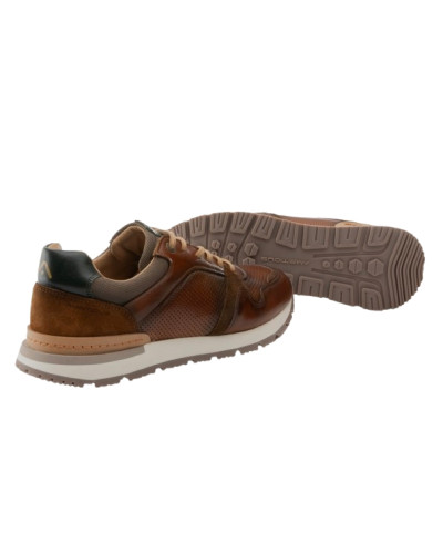 Sneaker uomo Ambitious in pelle cognac US25AM02 13905A_6584AM