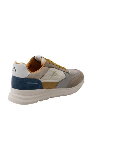 Sneaker uomo Ambitious suede/ nylon taupe/ beige US25AM03 13571E_1290AM