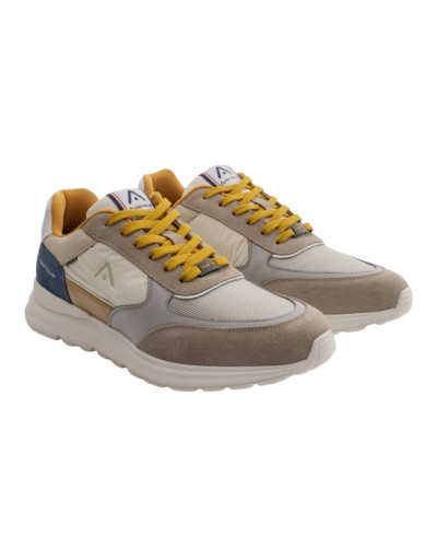 Sneaker uomo Ambitious suede/ nylon taupe/ beige US25AM03 13571E_1290AM