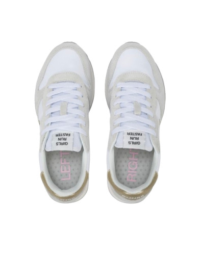 Scarpe Sun68 sneaker Girls's Ally teen solid gold silver ZS25SU16 Z35402T