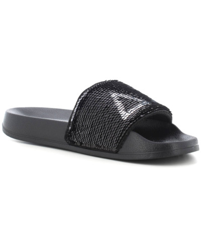 Slippers beach sequin Sun68 1144 nero/argento donna DS25SU27 X35203