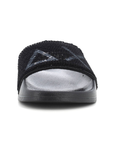 Slippers beach sequin Sun68 1144 nero/argento donna DS25SU27 X35203
