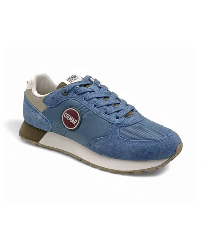 Scarpe uomo Colmar sneaker Travis authentic 061 stone blu/green US25CO11