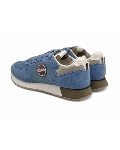 Scarpe uomo Colmar sneaker Travis authentic 061 stone blu/green US25CO11