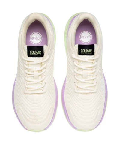 Scarpe donna Colmar sneaker Urbantrail colors 208 white/green/lilac DS25CO05