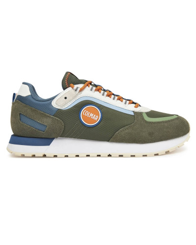 Sneaker uomo Colmar Travis Expedition 076 military green/ multicolor US25CO23