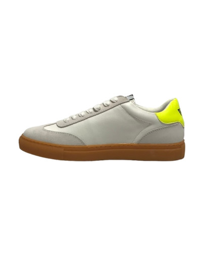 Sneaker uomo Emanuélle Vee pelle/ suede bianco US25EV02 551P-306-10-P011CB