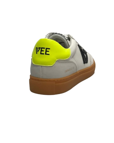 Sneaker uomo Emanuélle Vee pelle/ suede bianco US25EV02 551P-306-10-P011CB