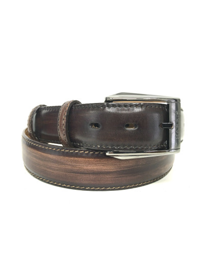 Cinta Harris  pelle moro  fibbia vite taglia unica A16HA39