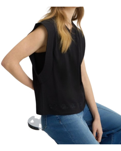 Top donna Liu Jo nero ES25LJ59 TA5272 J6308 22222