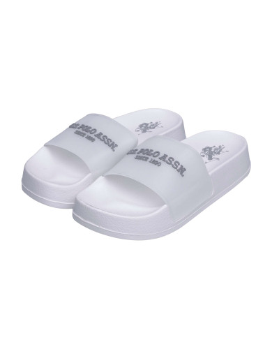 Slipper U.S. POLO Amami009A white DS25UP14