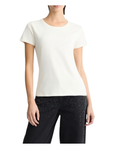 T-shirt donna Liu Jo white ES25LJ76 TA5214 JS003