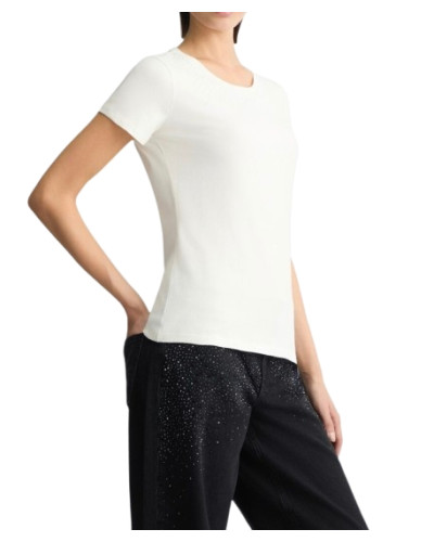 T-shirt donna Liu Jo white ES25LJ76 TA5214 JS003