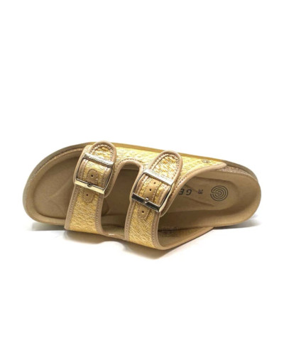 Sandalo donna Genuins Hawaii raffia natural DS25GN04 G106361