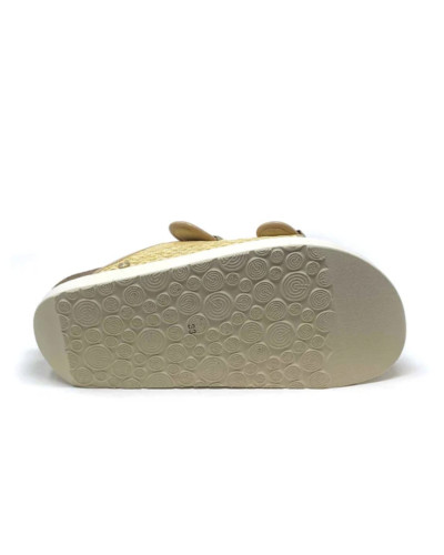 Sandalo donna Genuins Hawaii raffia natural DS25GN04 G106361
