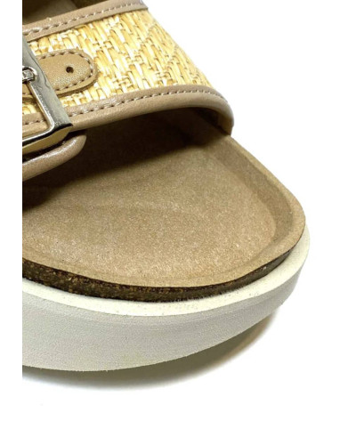 Sandalo donna Genuins Hawaii raffia natural DS25GN04 G106361