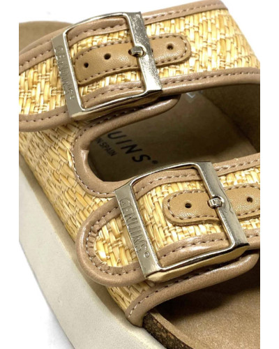 Sandalo donna Genuins Hawaii raffia natural DS25GN04 G106361