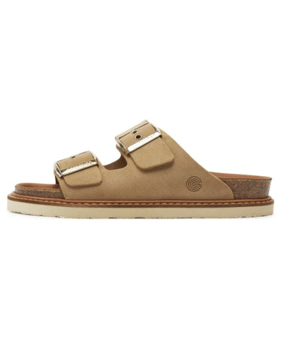 Sandalo donna Genuins Hawaii velour almond DS25GN02 G105574