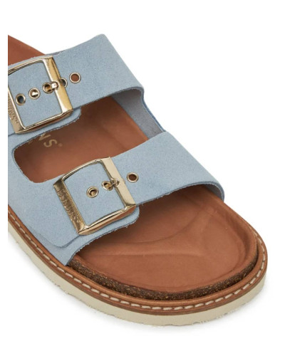 Sandalo donna Genuins Hawaii velour sky DS25GN08 G106252