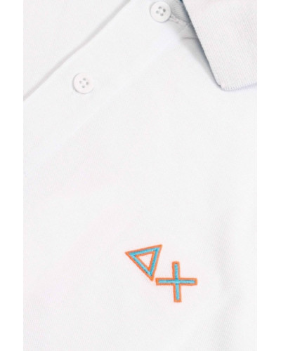 Polo uomo Sun68 bianco ES25SU05 A35140