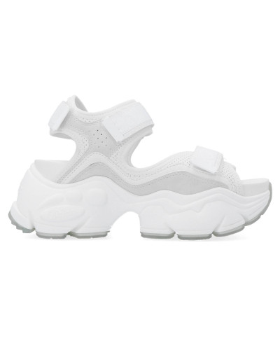 Sandalo donna Buffalo Binary 0 zeppa bianco DS25BF14 BN16020301